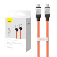 Кабель Baseus cable CoolPlay USB-C - Lightning 20Вт, черный, 1 м цена и информация | Кабели для телефонов | kaup24.ee