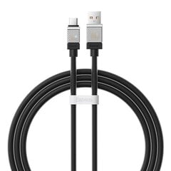 Cable USB do USB-C Baseus CoolPlay 100W 1m (black) цена и информация | Кабели для телефонов | kaup24.ee