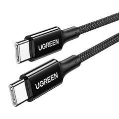UGREEN Кабель USB-C на USB-C UGREEN 15276, 1,5 м (черный) цена и информация | Borofone 43757-uniw | kaup24.ee