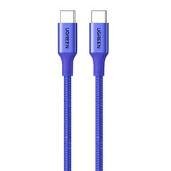 UGREEN Кабель USB-C на USB-C UGREEN 15309 (синий) цена и информация | Кабели для телефонов | kaup24.ee