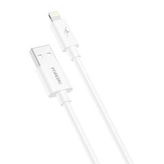 Foneng X67 USB to USB-C Cable, 5A, 1m (White) цена и информация | Borofone 43757-uniw | kaup24.ee