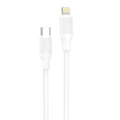 Foneng USB-кабель для Lightning Foneng X80, 27Вт, 1м (белый) цена и информация | Кабели для телефонов | kaup24.ee