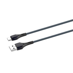LDNIO Кабель LDNIO LS522 2 м USB — Micro USB (серо-синий) цена и информация | Кабели для телефонов | kaup24.ee