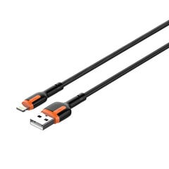 Кабель USB — USB-C LDNIO LS531, 1 м (серо-оранжевый) цена и информация | Borofone 43757-uniw | kaup24.ee