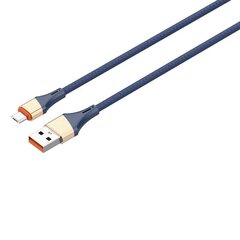 Кабель LDNIO LS631 USB — Micro USB, 1 м, 30 Вт (синий) цена и информация | Кабели для телефонов | kaup24.ee