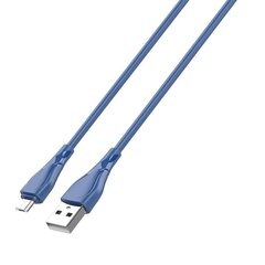 Кабель LDNIO LS612 USB — Micro USB 2 м, 30 Вт (синий) цена и информация | Кабели для телефонов | kaup24.ee