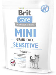 Brit Care сухой корм Mini Sensitive, 400 г цена и информация |  Сухой корм для собак | kaup24.ee