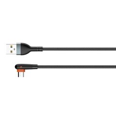 Кабель USB на USB-C LDNIO LS561, 2.4А, 1 м (черный) цена и информация | Borofone 43757-uniw | kaup24.ee