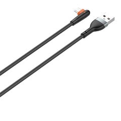 Кабель USB на USB-C LDNIO LS561, 2.4А, 1 м (черный) цена и информация | Кабели для телефонов | kaup24.ee