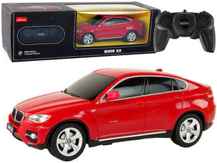 Автомобиль с дистанционным управлением BMW X6, красный цена и информация | Игрушки для мальчиков | kaup24.ee