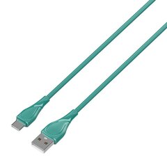 Кабель USB-USB-C LDNIO LS611, 25 Вт, 1 м (зеленый) цена и информация | Кабели для телефонов | kaup24.ee