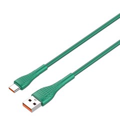 Кабель USB-USB-C LDNIO LS671, 30 Вт, 1 м (зеленый) цена и информация | Кабели для телефонов | kaup24.ee