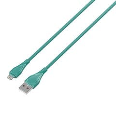 Кабель LDNIO LS611 USB — Micro USB 1 м, 30 Вт (зеленый) цена и информация | Кабели для телефонов | kaup24.ee