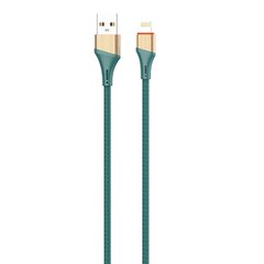 Кабель LDNIO LS632 USB — Micro USB 2 м, 30 Вт (зеленый) цена и информация | Кабели для телефонов | kaup24.ee