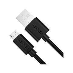 Кабель USB на Micro USB Choetech, AB003 1.2 м (черный) цена и информация | Кабели для телефонов | kaup24.ee
