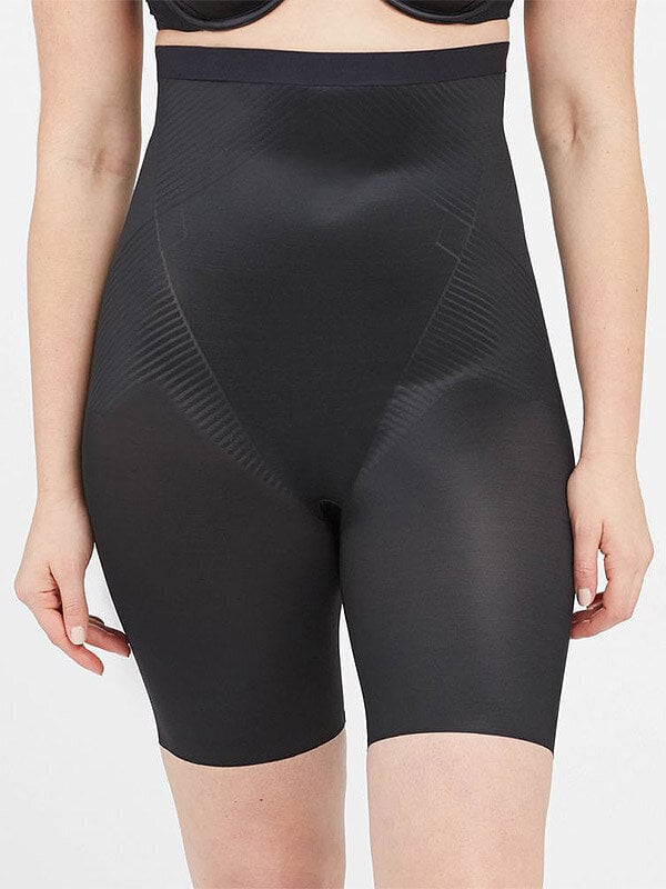 Spanx korrigeerivad kõrge vöökohaga lühikesed püksid 10233R, must цена и информация | Vormiv pesu | kaup24.ee