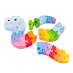 Õppemäng New Classic Toys Alphabet-Snake (10533) цена и информация | Пазлы | kaup24.ee
