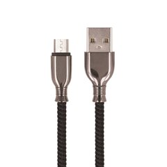 Setty cable USB - microUSB 1,0 m 3A FC-M black - no package цена и информация | Кабели для телефонов | kaup24.ee