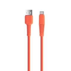 Setty cable USB - USB-C 1,5 m 2,1A KSA-C-1.5210 orange цена и информация | Кабели для телефонов | kaup24.ee