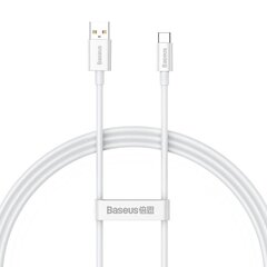 Cable USB do USB-C Baseus Superior 100W 2m (white) цена и информация | Borofone 43757-uniw | kaup24.ee