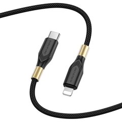 Borofone Cable BX92 Advantage - USB to Micro USB - 2,4A 1 metre black цена и информация | Кабели для телефонов | kaup24.ee