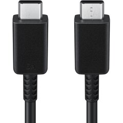 Универсальный кабель USB-C Samsung EP-DN975BBEGWWW | 1,0 м | 5A | 45 Вт| черный (OEM) цена и информация | Borofone 43757-uniw | kaup24.ee