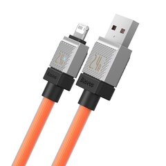 Baseus cable CoolPlay USB - Lightning 2m 2,4A orange цена и информация | Кабели для телефонов | kaup24.ee