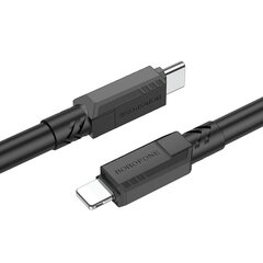 Borofone Cable BX81 Goodway - USB to Type C - 3A 1 metre white цена и информация | Кабели для телефонов | kaup24.ee