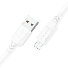 Borofone Cable BX81 Goodway - USB to Type C - 3A 1 metre white цена и информация | Кабели для телефонов | kaup24.ee