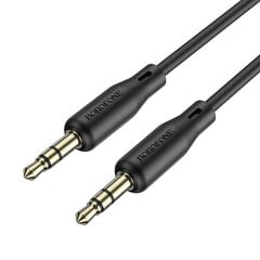 Borofone Cable BL18 - jack 3,5mm to Lightning - 1 metr white цена и информация | Кабели для телефонов | kaup24.ee