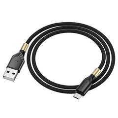 Borofone Cable BX92 Advantage - USB to Micro USB - 2,4A 1 metre black цена и информация | Кабели для телефонов | kaup24.ee