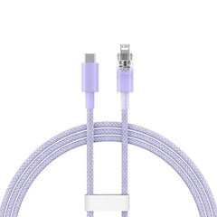Fast Charging cable Baseus USB-C to Lightning  Explorer Series 1m, 20W (purple) цена и информация | Кабели для телефонов | kaup24.ee