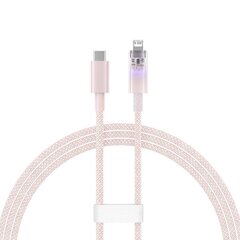 Fast Charging cable Baseus USB-C to Lightning  Explorer Series 1m, 20W (pink) цена и информация | Кабели для телефонов | kaup24.ee