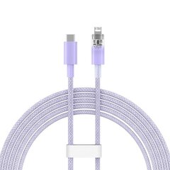 Fast Charging cable Baseus USB-C to Lightning  Explorer Series 2m, 20W (purple) цена и информация | Кабели для телефонов | kaup24.ee