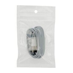 Cable - USB to Lightning - Iphone 5|6|7|8|X 1 Meter WHITE цена и информация | Кабели для телефонов | kaup24.ee