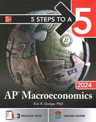 5 Steps to a 5: AP Macroeconomics 2024 hind ja info | Majandusalased raamatud | kaup24.ee