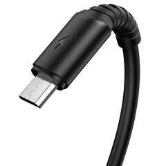 Borofone Cable BX47 Coolway - USB to Micro USB - 2,4A 1 metre black цена и информация | Кабели для телефонов | kaup24.ee