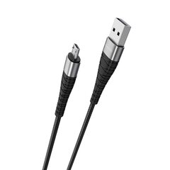 Borofone Cable BX32 Munificent - USB to Micro USB - 3A 1 metre black цена и информация | Кабели для телефонов | kaup24.ee