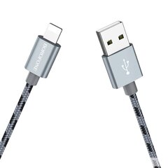 Borofone Cable BX24 Ring Current - USB to Type C - 3A 1 metre grey цена и информация | Кабели для телефонов | kaup24.ee