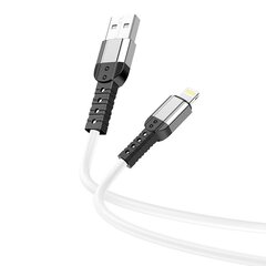 Borofone Cable BX64 Special Silicone - USB to Type C - 3A 1 metre black цена и информация | Кабели для телефонов | kaup24.ee