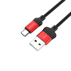 Borofone Cable BX28 Dignity - USB to Micro USB - 2,4A 1 metre red цена и информация | Кабели для телефонов | kaup24.ee