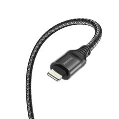 Borofone Cable BX56 Delightful - USB to Type C - 3A 1 metre black цена и информация | Кабели для телефонов | kaup24.ee