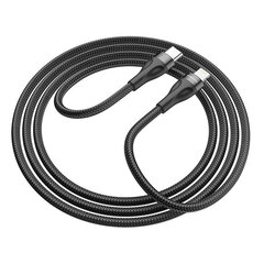 Borofone Cable BX61 Source - Type C to Lightning - PD 20W 1 metre black цена и информация | Кабели для телефонов | kaup24.ee