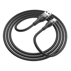 Borofone Cable BX61 Source - USB to Type C - 3A 1 metre black цена и информация | Кабели для телефонов | kaup24.ee