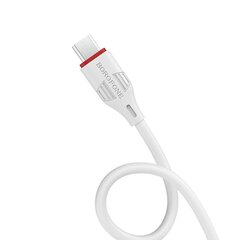 Borofone Cable BX17 Enjoy - USB to Micro USB - 2A 1 metre white цена и информация | Кабели для телефонов | kaup24.ee