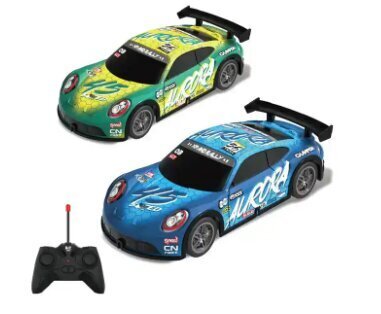 Kaugjuhitav auto LED efektidega 1:22 hind ja info | Poiste mänguasjad | kaup24.ee