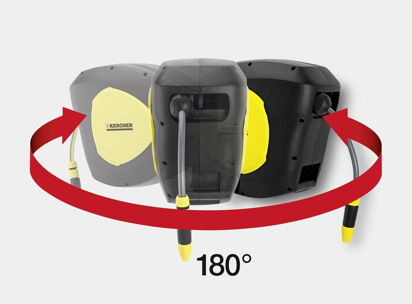 Automaatne voolikurull Karcher CR 5.330, 2.645-262.0 hind ja info | Kastekannud, voolikud, niisutus | kaup24.ee