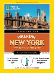 National Geographic Walking New York, 3rd Edition цена и информация | Путеводители, путешествия | kaup24.ee