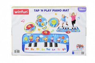 Muusikaline matt klaver цена и информация | Развивающие игрушки | kaup24.ee