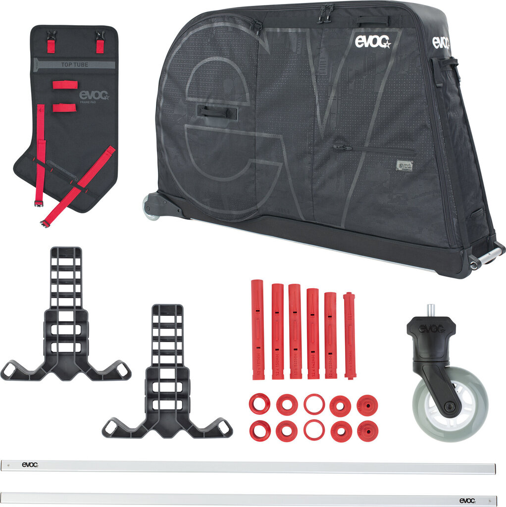 Jalgratta kott Evoc Bike Bag Pro, must hind ja info | Muud jalgratta tarvikud | kaup24.ee